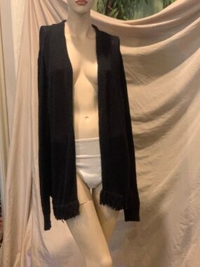 Loft cotton blend cardigan sweTer